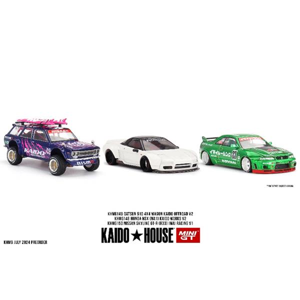 MINI-GT 1/64 ホンダ NSX (NA1) KAIDO WORKS V2(左ハンドル) (KHMG148