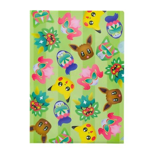 プロジェクトイーブイクリアファイル オレンジ プロジェクトイーブイ