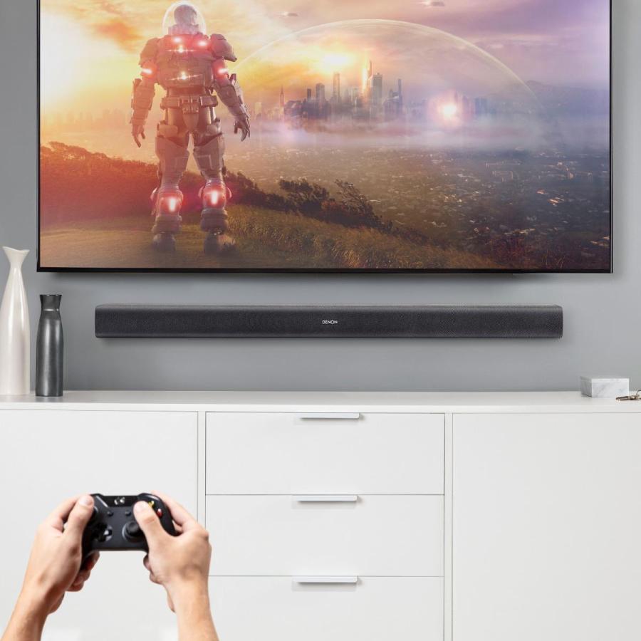 DENON（デノン） サブウーハー内蔵 サウンドバー DHT-C200 DTS Virtual