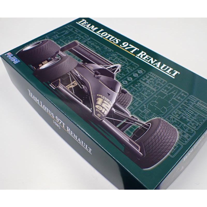 フジミLotus 97T Renault プラモデルキット 1:20 Team Lotus 97T