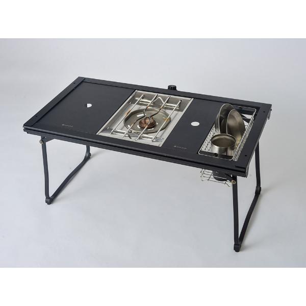 snow peak（スノーピーク） ステンレストレー1ユニット ブラック (FES