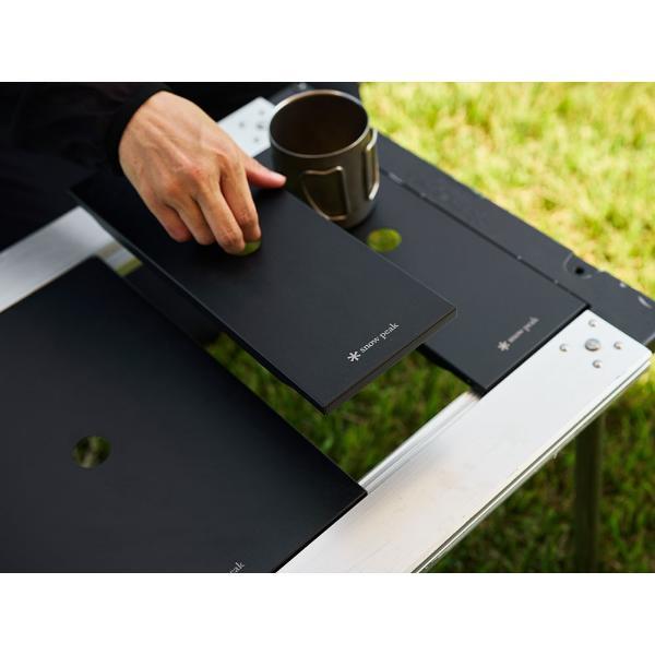 snow peak（スノーピーク） リッドトレー ハーフユニット ブラック