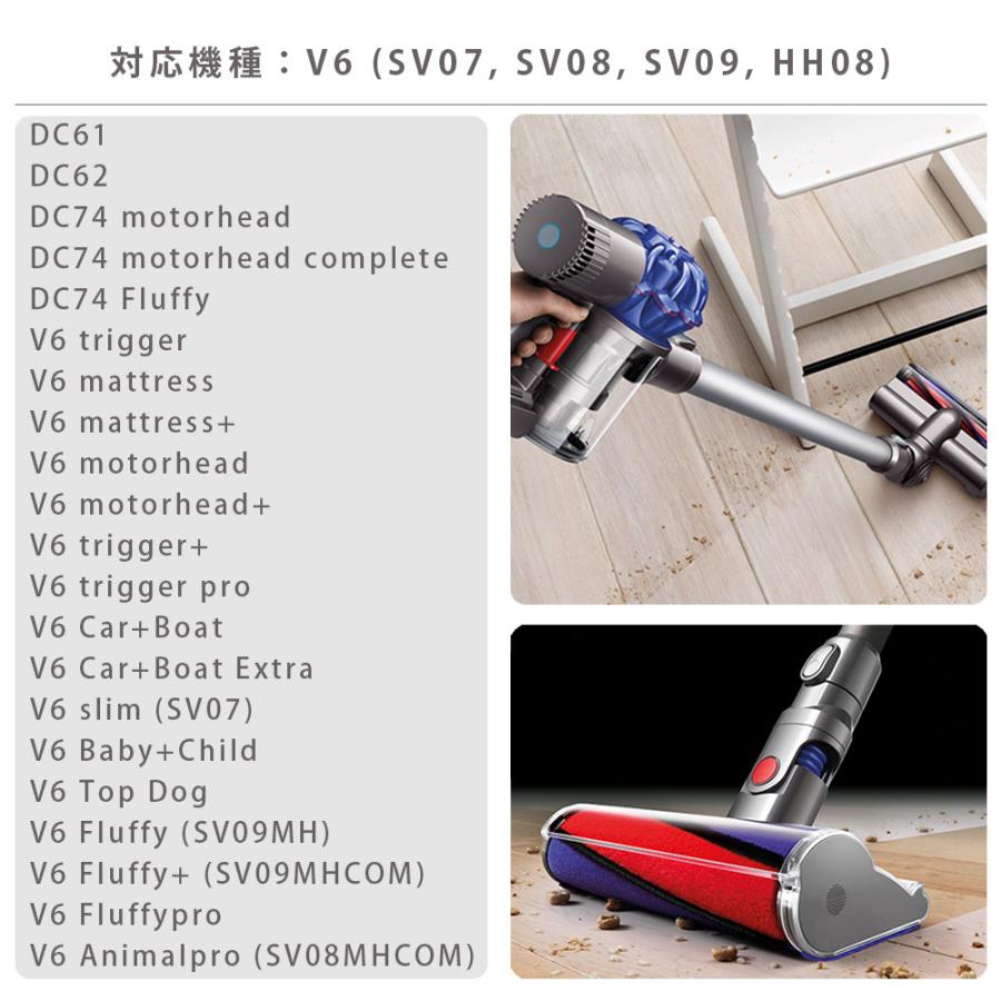 Dyson（ダイソン） 掃除機 LED ソフトローラークリーナーヘッド v6
