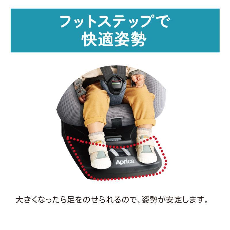 アップリカ（Aprica） チャイルドシート ISOFIX 新生児 回転式