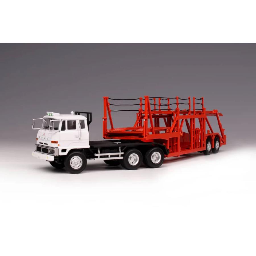 DD-MODELS 1/64 三菱ふそう FV 積載車 トラック レッド/ホワイト