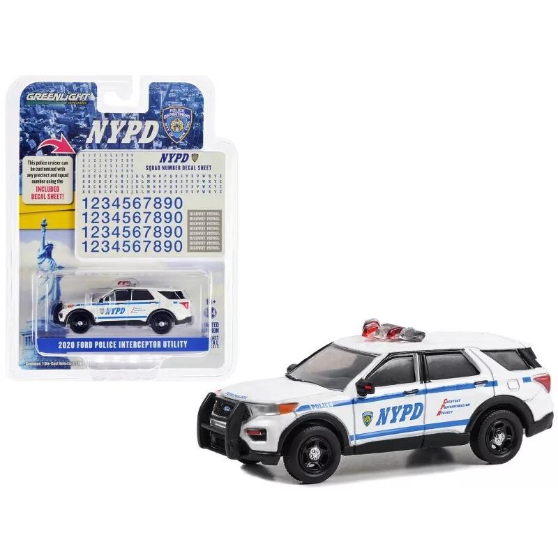 グリーンライト 1/64 フォード インターセプター 2020 NYPD ポリス