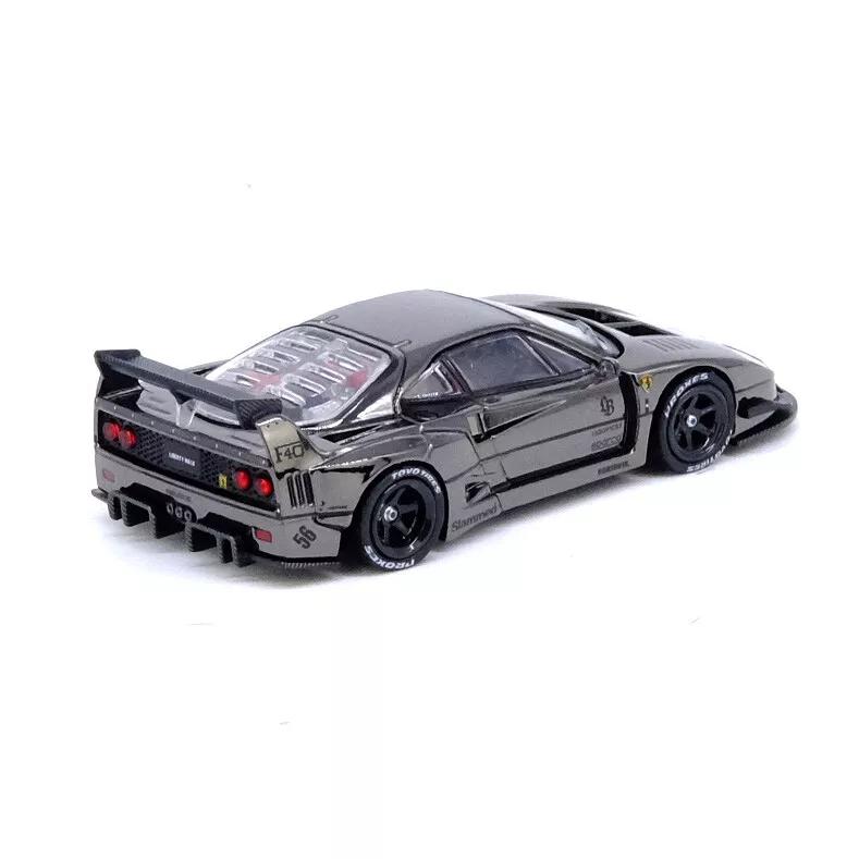 Inno Models 1/64 フェラーリ F40 LBWK リバティウォーク クローム