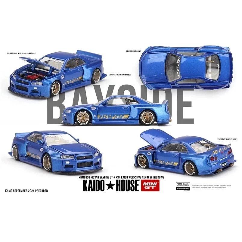 ☆商談中☆プルバックミニカー NISSAN SKYLINE GT-R R34
