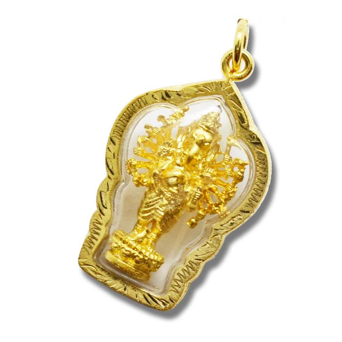 幸運を呼び込む 開運ペンダント プラクルアン ガネーシャ 立像