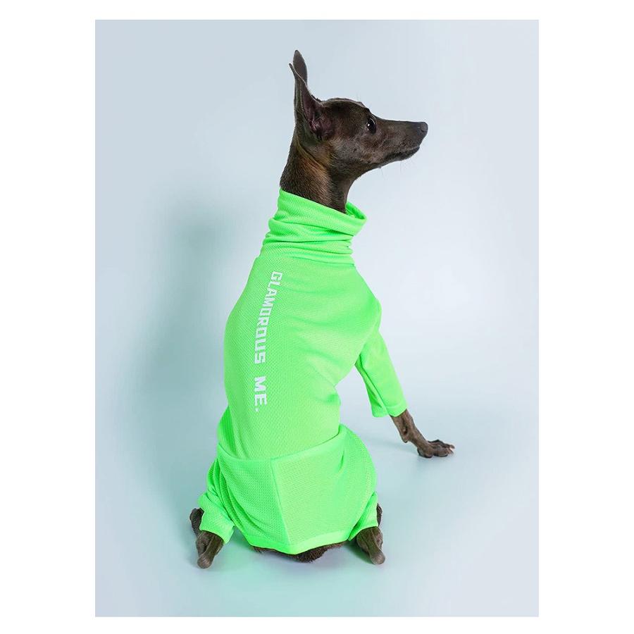 イタグレ 服 メッシュロンパース ネオンカラー 蛍光色 春夏 メッシュ