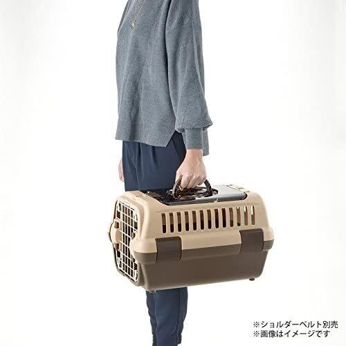 リッチェル キャンピングキャリーダブルドア 小型犬・猫用 ダーク