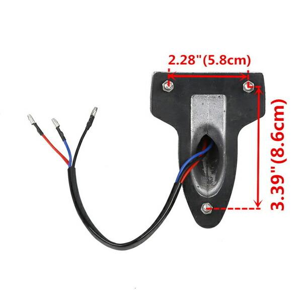 CROCKER復刻 アルミポリッシュ テールライト テールランプ ビンテージ