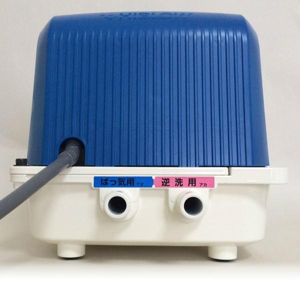 動作浅 ⑤新品エアフィルター付き DUO-80 左ばっ気 ブロワー エアー