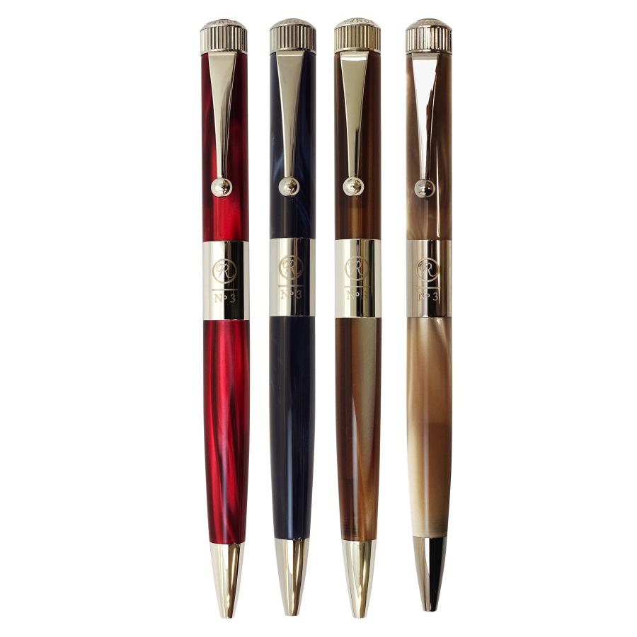 ロメオ 伊東屋 ROMEO No．3ボールペン 細軸イタリアン グレー R234