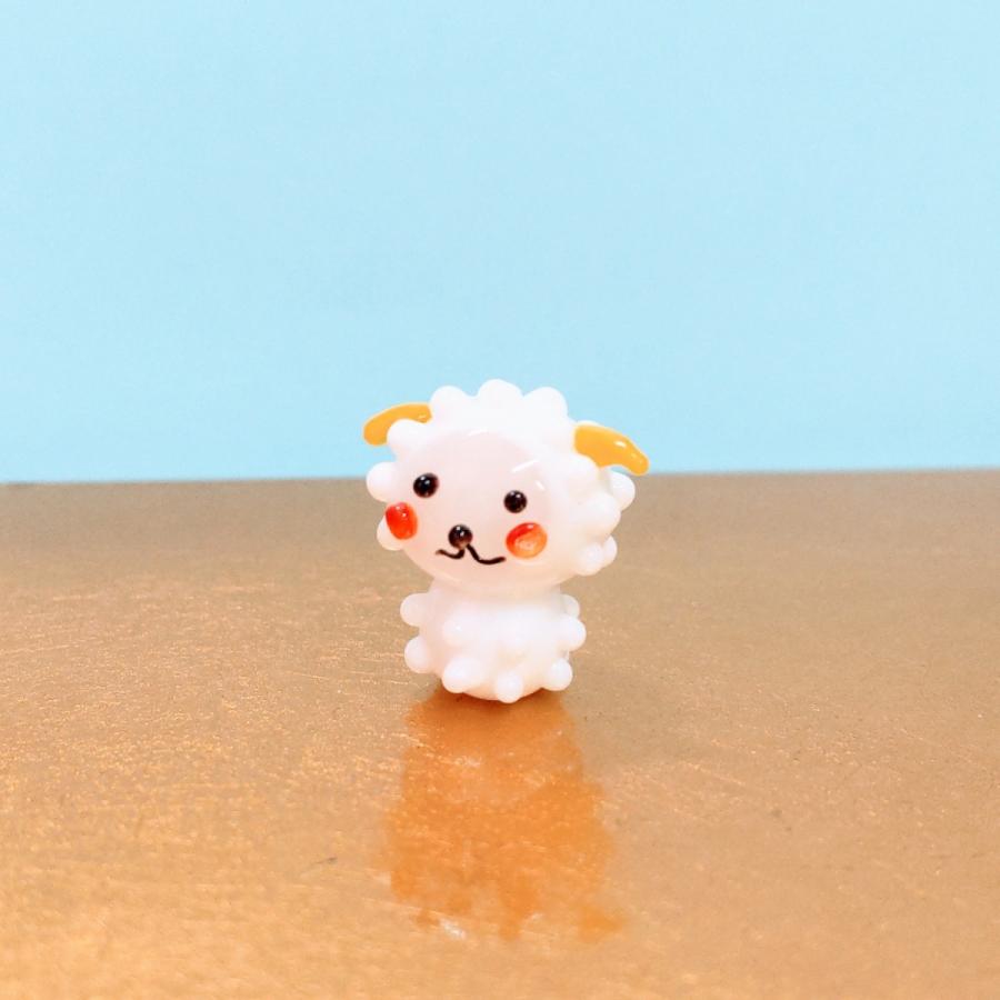 ガラス細工 十二支セット（S) 子供（台付）ミニチュア 置物 雑貨 干支