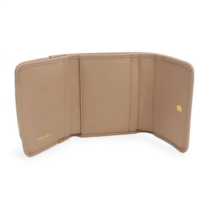 PRADA（プラダ） 三折財布小銭入付き 1MH044 QHH F0236 レディース