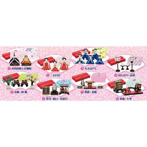 リーメント ぷちサンプルシリーズ ひなまつり 全8種/BOX◇新品Sa