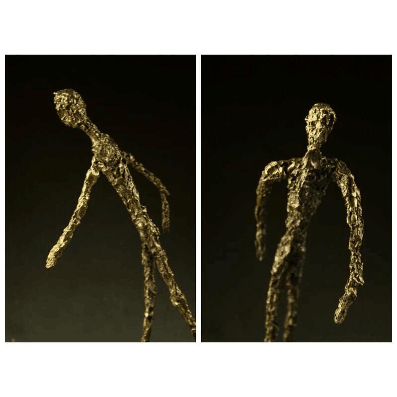 超人気ブロンズ像 歩く男 ジャコメッティ希少39cmインテリア 彫刻