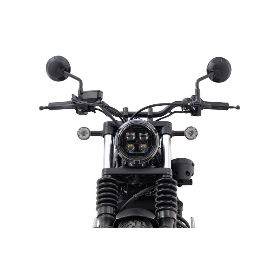 ゼロデザインワークス ZMS-004 メーター移設キット ブラック レブル250