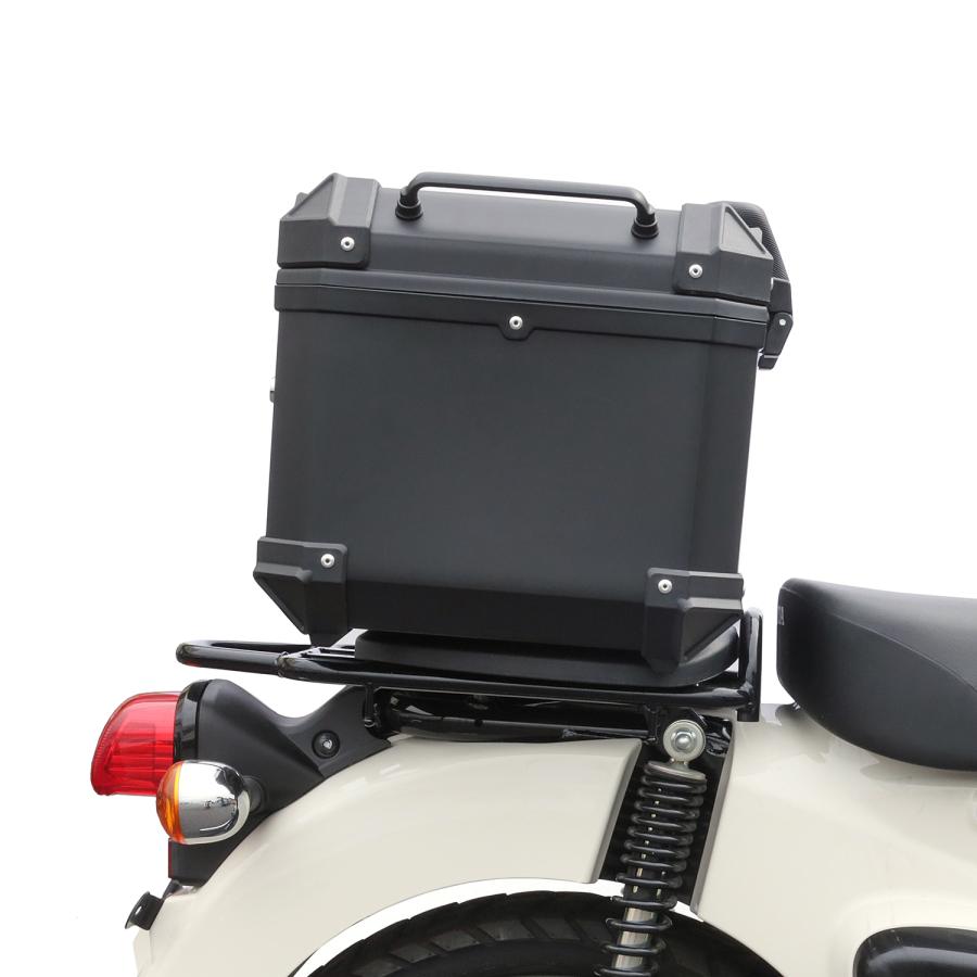 リアボックス 45L スクエアタイプ 四角 ブラック 黒 : バイクパーツ