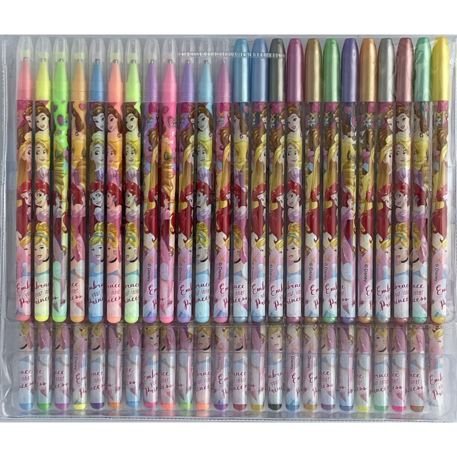 ペンセット(蛍光/パステル/ラメ/カラー)48本□ディズニー／ミッキー