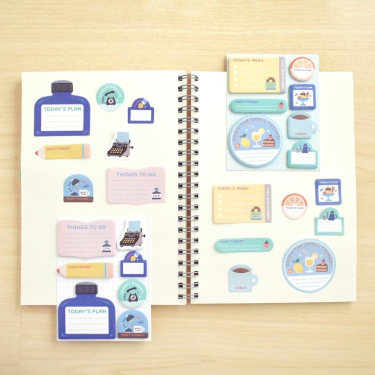 パピアプラッツ eric ミニ付箋 mini sticky note 手帳デコ メモ