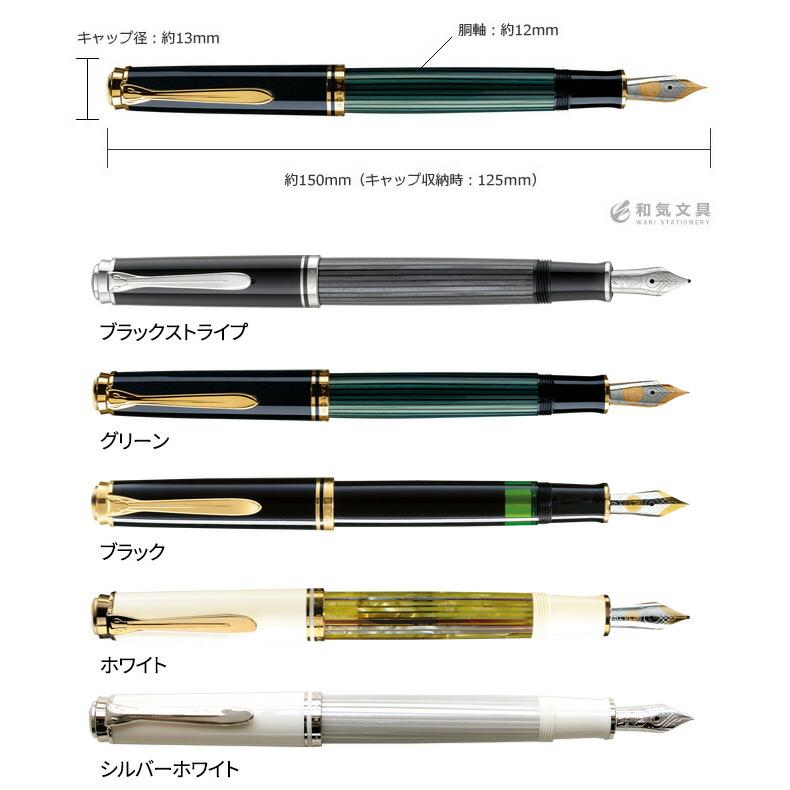 Pelikan（ペリカン） 名入れ 無料 万年筆 特典付き スーベレーンM400