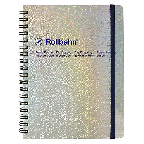 デルフォニックス Rollbahnロルバーン ポケット付メモ メタリック L