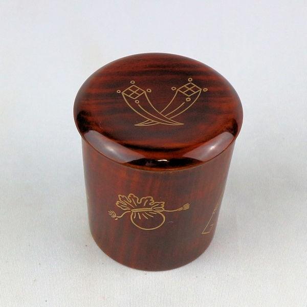 茶道具 棗 「宝盡蒔絵 末広棗」 宗廣作 共箱付 : 文枝堂Yahoo
