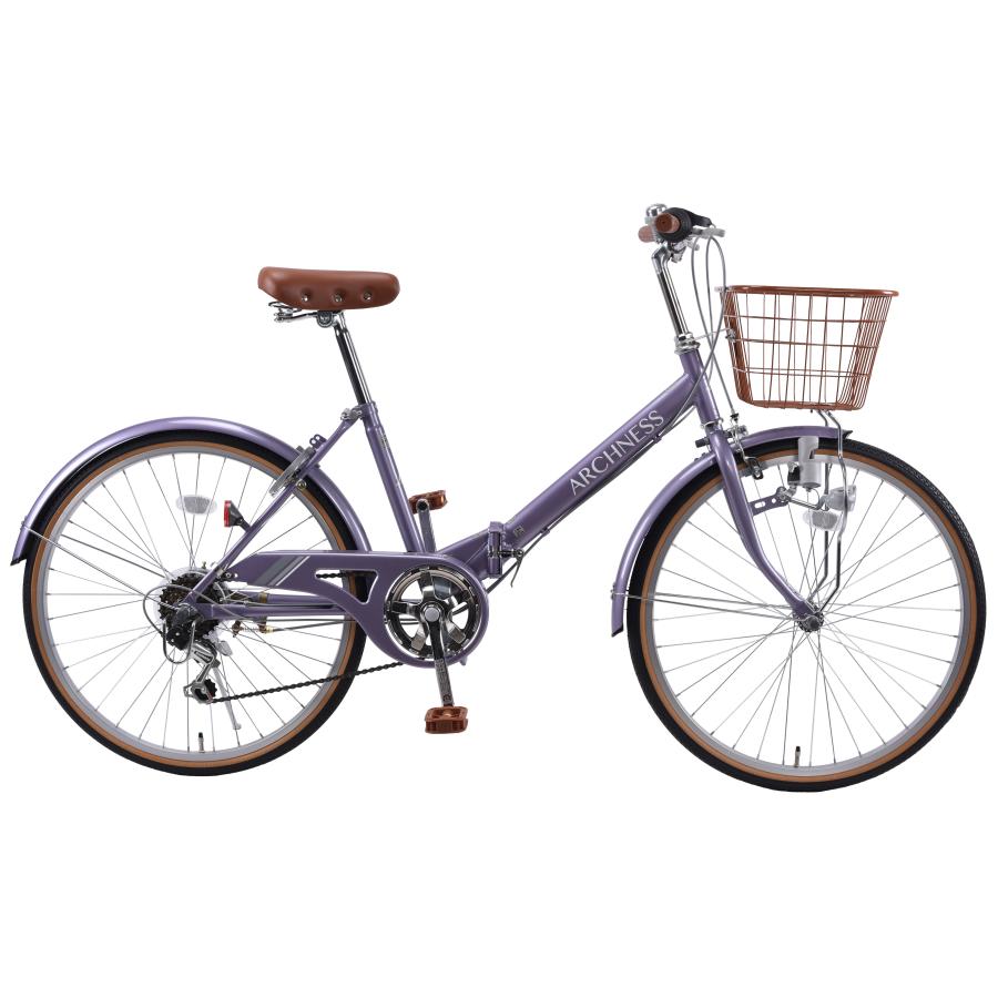 子供用自転車 24インチ 折りたたみ自転車 6段変速 街乗り 通勤 通学