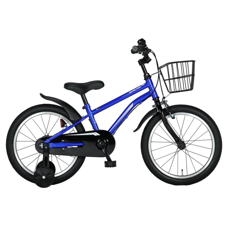 幼児用自転車 18インチ 補助輪 カゴ付き カッコいい ジュニア 男の子