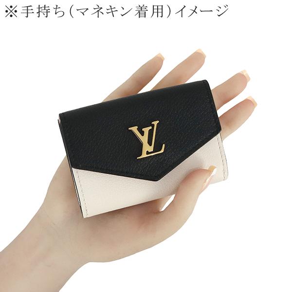 ロックミー ルイヴィトン 三つ折り財布 ポルトフォイユロックミニ