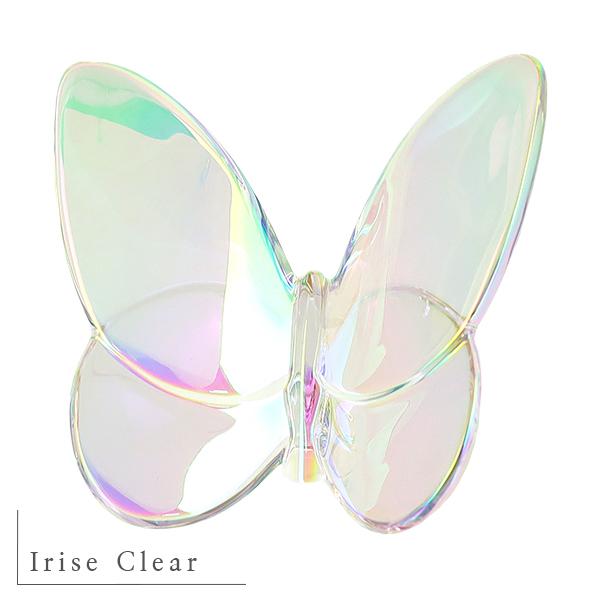 バカラ（Baccarat） フィギュリン ラッキーバタフライ クリスタル