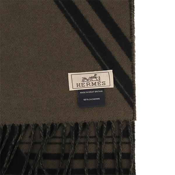 HERMES（エルメス） カシミヤマフラー ジグザグのサングル 2色 3005