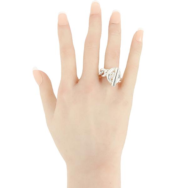 HERMES（エルメス） リング クロワゼット GM シルバー 54 5272