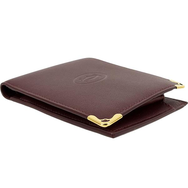 MUST DE CARTIER カルティエ 財布 二つ折り マストドゥカルティエ