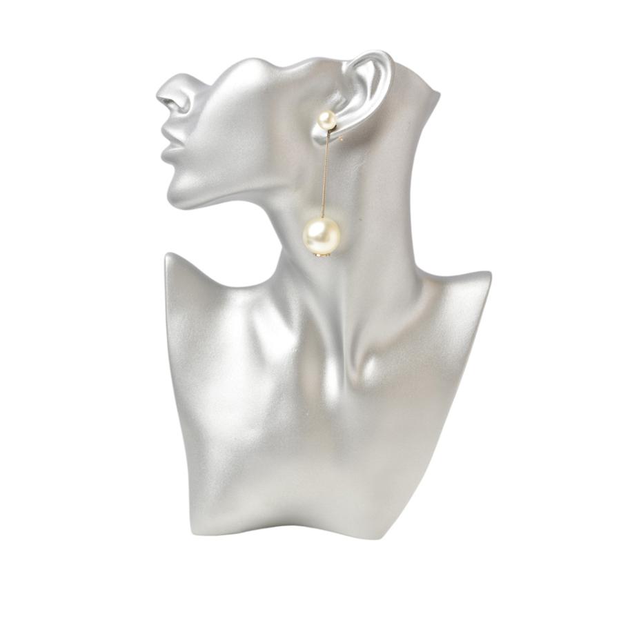 CHANEL（シャネル） ピアス ロゴ/CC パールモチーフ ドロップ ピアス