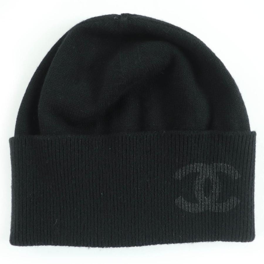 新品 シャネル CHANEL カシミヤ ニット帽 ビーニー 入手困難 ココ