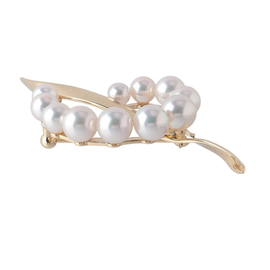 MIKIMOTO（ミキモト） パール ブローチ サークル アコヤパール4.1mm