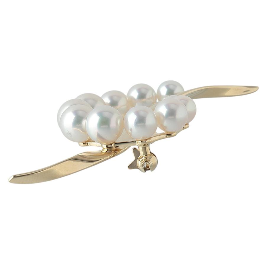 MIKIMOTO（ミキモト） パール ブローチ サークル アコヤパール4.1mm