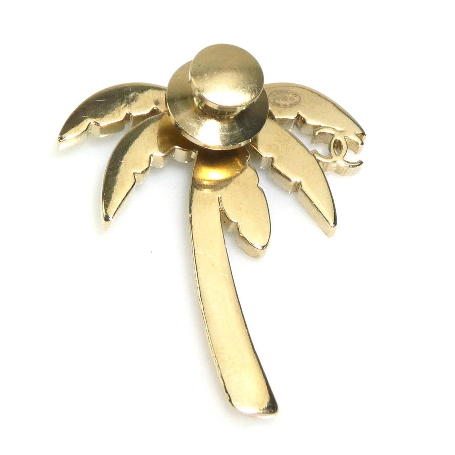 CHANEL（シャネル） ブローチ ピンバッジ ヤシの木 ココマーク メタル