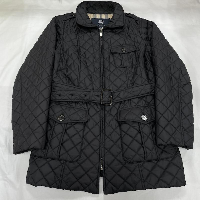 バーバリー キルティング ロング コート ノバチェック ジャケット