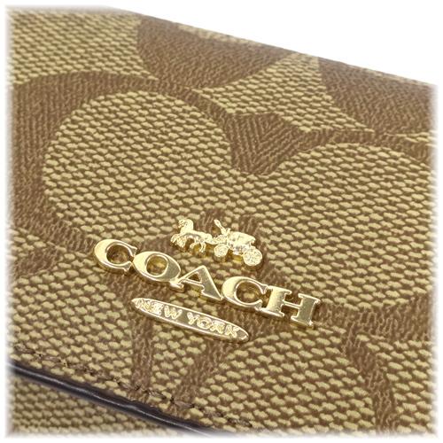 COACH（コーチ） キーケース 新作 シグネチャー キーケース F-77998