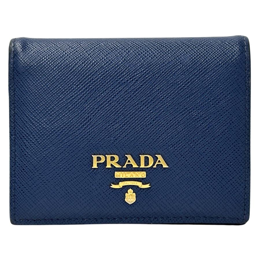 PRADA（プラダ） 財布 レディース ブランド 二つ折り財布 サフィアーノ
