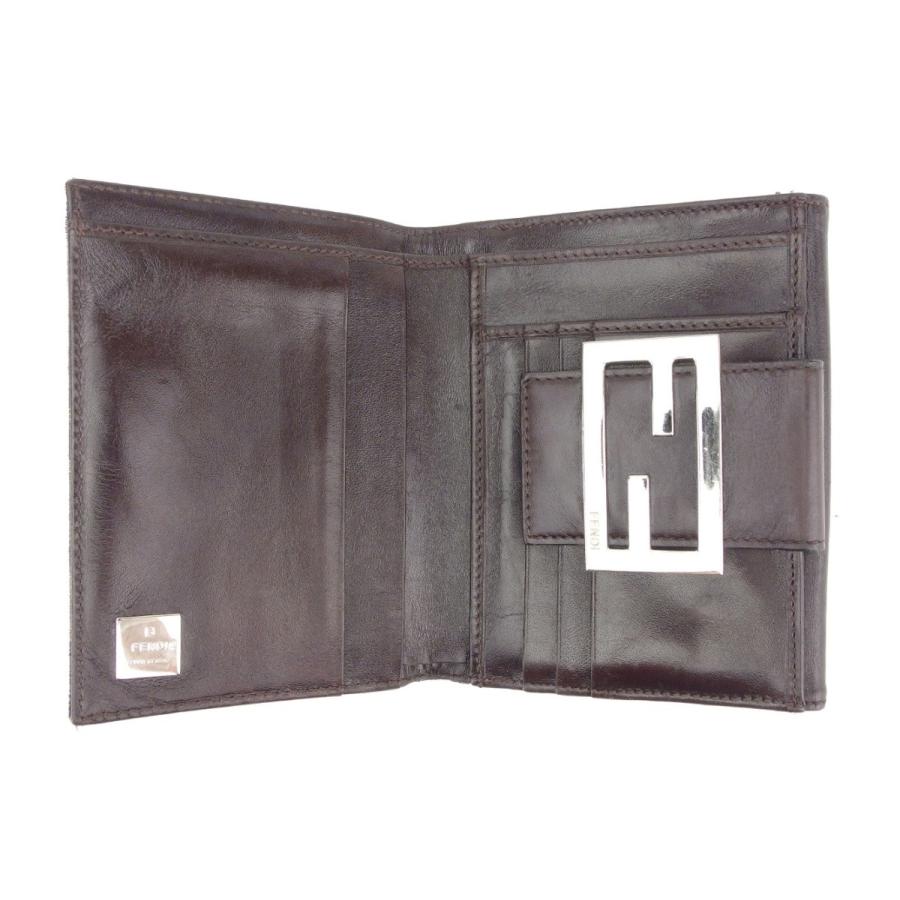 FENDI（フェンディ） Wホック 財布 二つ折り レディース ズッカ