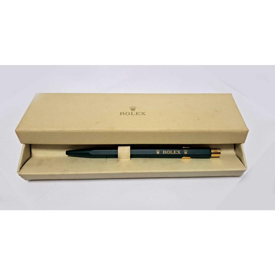 ROLEX（ロレックス） 新品同様 ノベルティ ボールペン グリーン 緑