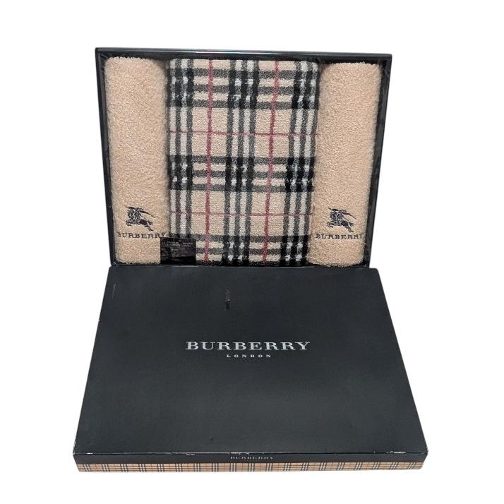 BURBERRY（バーバリー） 未使用 ロンドン タオルセット 3枚 バスタオル