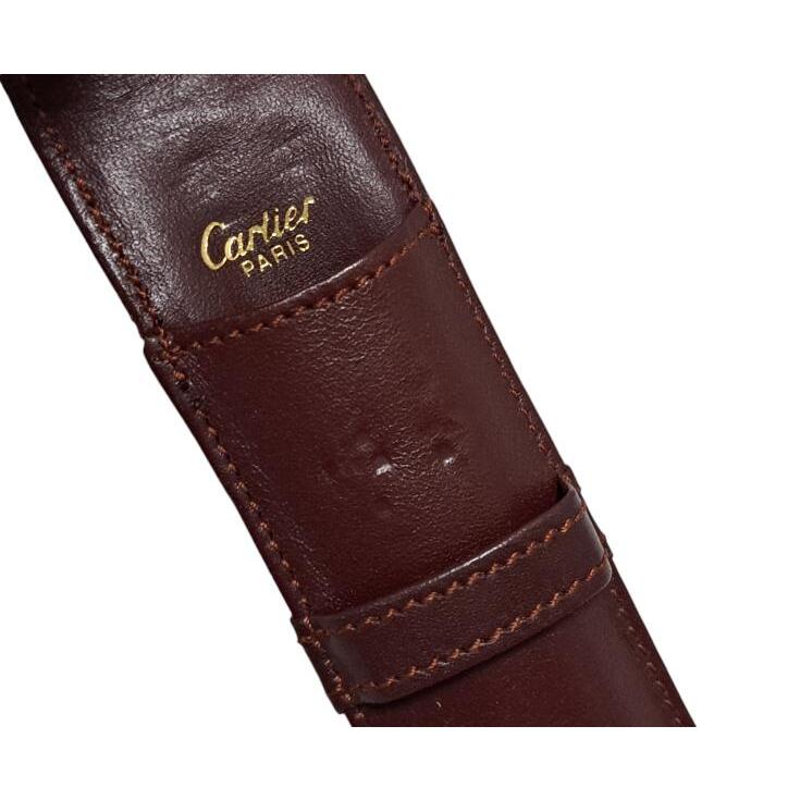 Cartier ボールペン&シャープペンセット レザーケース付 Cartier