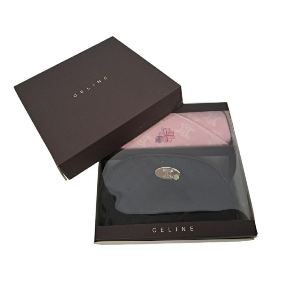 CELINE（セリーヌ） 未使用 ポーチ ハンドタオル セット 黒 ブラック