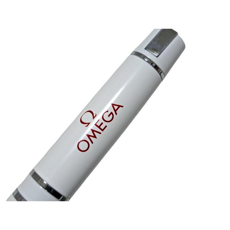 OMEGA（オメガ） 新品同様 ボールペン 筆記用具 文房具 ホワイト